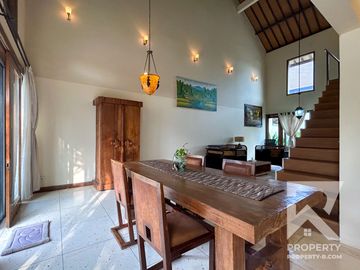 Garden View 2 Bedroom Villa in Central Sanur with Access to Pool – For Yearly Rental