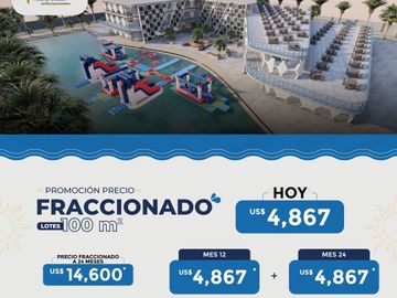 Venta de terrenos de 100 m2 en Paracas, Pisco, Ica