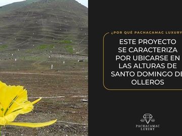 Venta de terreno de 500 m2, Pachacamac