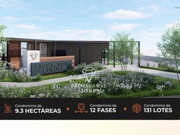Venta de terreno de 500 m2, Pachacamac