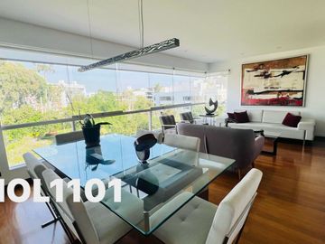 PRECIOSO DUPLEX CON TERRAZA FRENTE  A PARQUE 🌳en SANTIAGO DE SURCO / límite con Miraflores (Código: HOL 1101-426-1