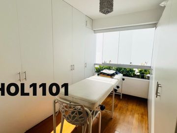 PRECIOSO DUPLEX CON TERRAZA FRENTE  A PARQUE 🌳en SANTIAGO DE SURCO / límite con Miraflores (Código: HOL 1101-426-1