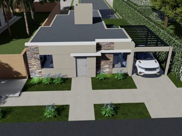 PREVENTA CASA EN POZO EN BARRIO PRIVADO, MAIPU