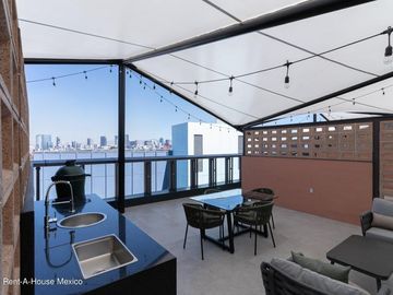 Departamento en Renta en Cuauhtémoc, Roma Sur MT 25-2641.