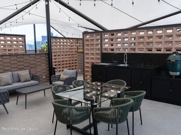 Departamento en Renta en Cuauhtémoc, Roma Sur MT 25-2641.