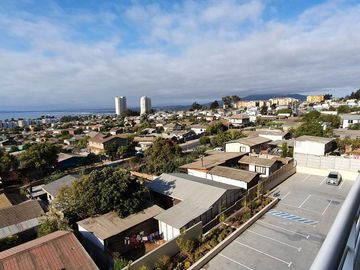 Concón, Vista, 2 dormitorios, terraza, estacionamiento