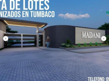 VENTA LOTES TUMBACO