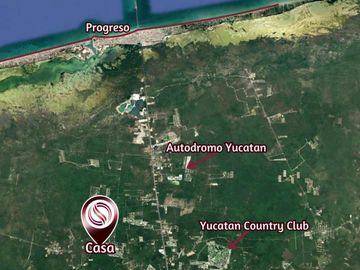 Casa con alberca privada en venta, Carretera Progreso, Mérida