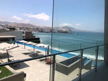 Se Alquila Departamento De Playa Con Vista Al Mar - San Bartolo