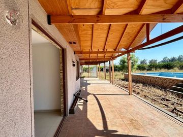 PARCELA Y CASA LIQUIDA BANCO EN CAMINO LAS FLORES EN MELIPILLA
