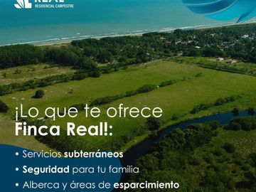 Lotes en VENTA Ubicados en Riachuelos, la zona mas exclusiva de Costa esmeralda, Municipio de Tecolutla, Ver.