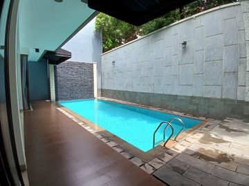For Rent Modern House in Compound, with Private Pool at Pejaten Barat Jakarta Selatan
