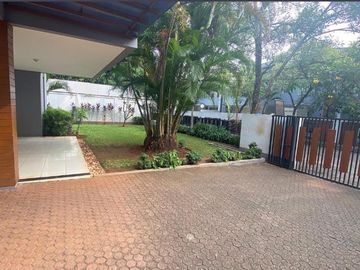For Rent House in Compound, Private Pool & Garden - at Lembong House, Cipete Jakarta Selatan