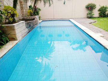 For Rent House in Compound, Private Pool & Garden at Lembong House Pejaten Barat, Jakarta Selatan