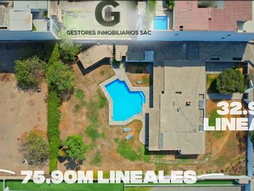 CASA COMO TERRENO EN SANTIAGO DE SURCO
