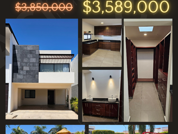 Casa en venta en Fracc. Residencial Amapas, Culiacán. $3,589,000