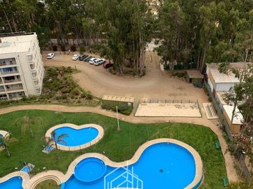 DEPARTAMENTO EN VENTA EN CONDOMINIO DE ALGARROBO DE 3D, 2B