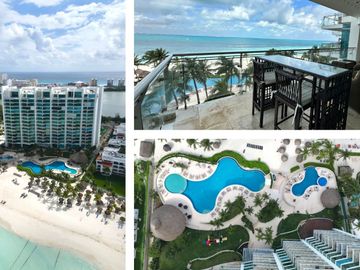 Departamento de lujo frente al mar, en venta, Zona Hotelera, Cancún