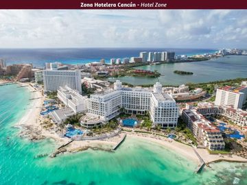 Departamento de lujo frente al mar, en venta, Zona Hotelera, Cancún