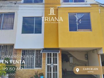 CASA DE OPORTUNIDAD EN CONJUNTO EN VENTA EN  CARCELEN