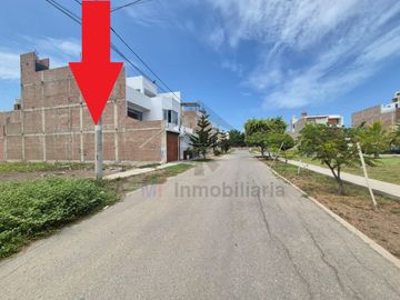 VENTA DE TERRENO FRENTE A PARQUE EN URB. EL SANTUARIO DE CHICLAYO