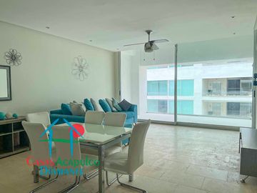Departamento Amueblado en lujoso condominio de playa