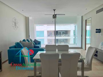 Departamento Amueblado en lujoso condominio de playa