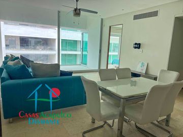 Departamento Amueblado en lujoso condominio de playa