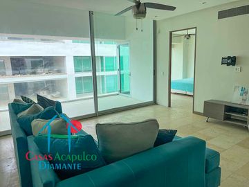 Departamento Amueblado en lujoso condominio de playa