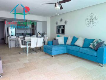 Departamento Amueblado en lujoso condominio de playa