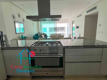 Departamento Amueblado en lujoso condominio de playa