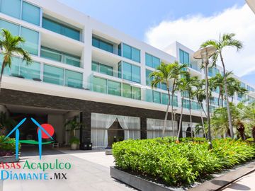 Departamento Amueblado en lujoso condominio de playa