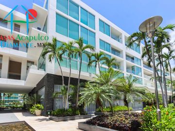 Departamento Amueblado en lujoso condominio de playa