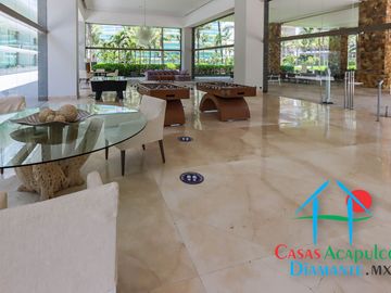 Departamento Amueblado en lujoso condominio de playa