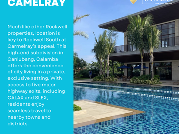 House and Lot at Rockwell South Carmelray