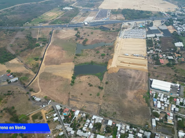 Vendo Terreno 120.000m² pasando peaje Chongón Vía a La Costa 180m de Frente