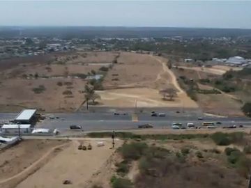 Vendo Terreno 120.000m² pasando peaje Chongón Vía a La Costa 180m de Frente