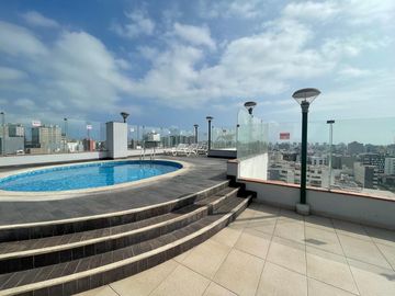 ESTRENO DÚPLEX MIRAFLORES 224 m²|4 DORMITORIOS |PISCINA |CERCA A PARQUE KENNEDY