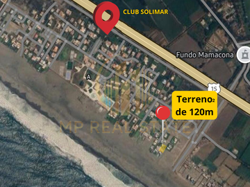 REMATO TERRENO EN CLUB PRIVADO - SOLIMAR