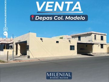 Departamentos en venta en Colonia Modelo Hermosillo – 4 unidades remodeladas con planos y opción a expansión
