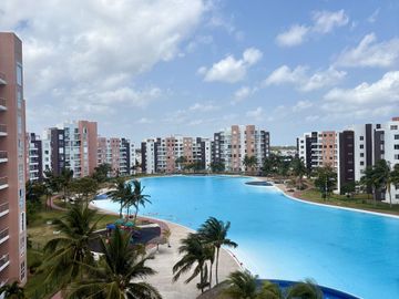 DEPARTAMENTO EN VENTA CANCUN 2 RECAMARAS DREAM LAGOONS