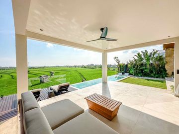 BEST PADDY VIEWS VILLA in CANGGU - BABAKAN