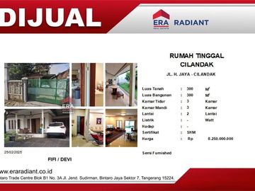 Rumah Dijual di Cilandak | Istimewa