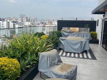 VENDO BONITOS DPTOS DE ESTRENO DE 2 Y 3 DORM EN MIRAFLORES CERCA AV, PARDO CON PISCINA Y AREA SOCIAL EXCLUSIVA