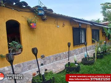 Se vende casa campestre amplia, confortable, en  Buga-valle, corregimiento Sanjon Hondo
