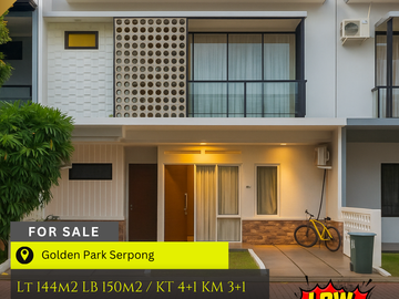eraradiant.id | Turun Harga! Rumah Siap Huni di Golden Park - Serpong