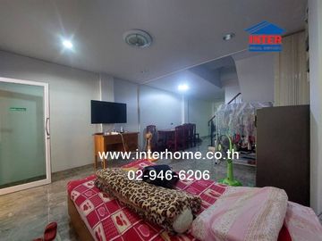 3-storey townhouse, 23.2 sq m, Vibhavadi Village, near BTS Chang Erawan, Vibhavadi Mansion Alley, Sukhumvit Road, Mueang Samut Prakan, Samut Prakan