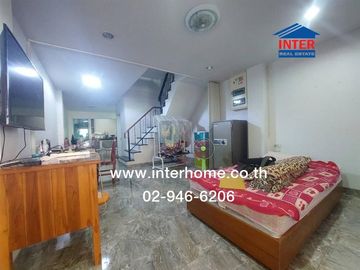 3-storey townhouse, 23.2 sq m, Vibhavadi Village, near BTS Chang Erawan, Vibhavadi Mansion Alley, Sukhumvit Road, Mueang Samut Prakan, Samut Prakan