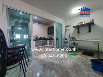 3-storey townhouse, 23.2 sq m, Vibhavadi Village, near BTS Chang Erawan, Vibhavadi Mansion Alley, Sukhumvit Road, Mueang Samut Prakan, Samut Prakan