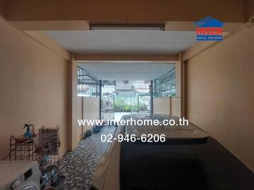 3-storey townhouse, 23.2 sq m, Vibhavadi Village, near BTS Chang Erawan, Vibhavadi Mansion Alley, Sukhumvit Road, Mueang Samut Prakan, Samut Prakan